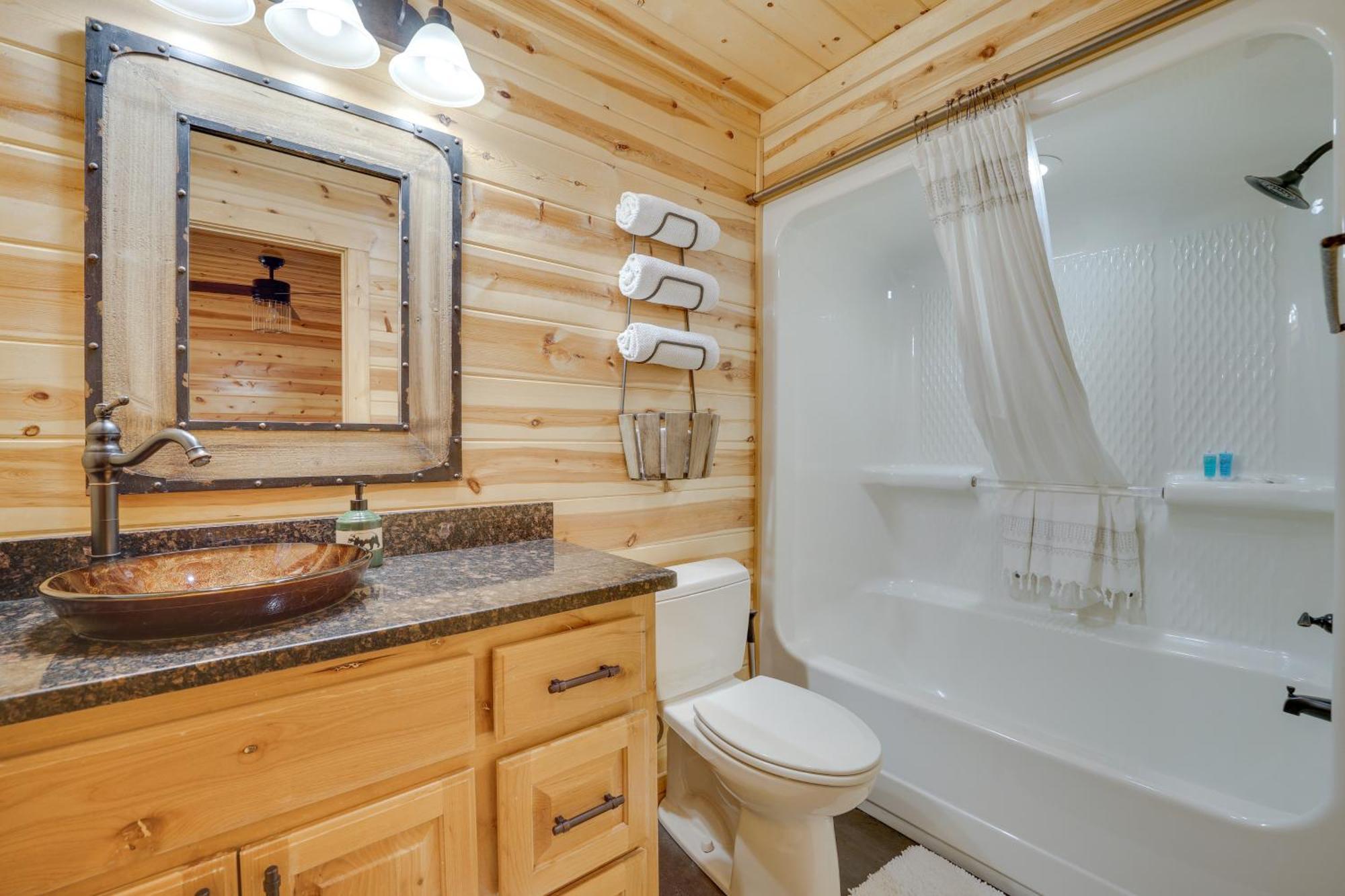 Penny Lane Lodge Broken Bow Cabin Less Than 6 Mi To Lake Bagian luar foto