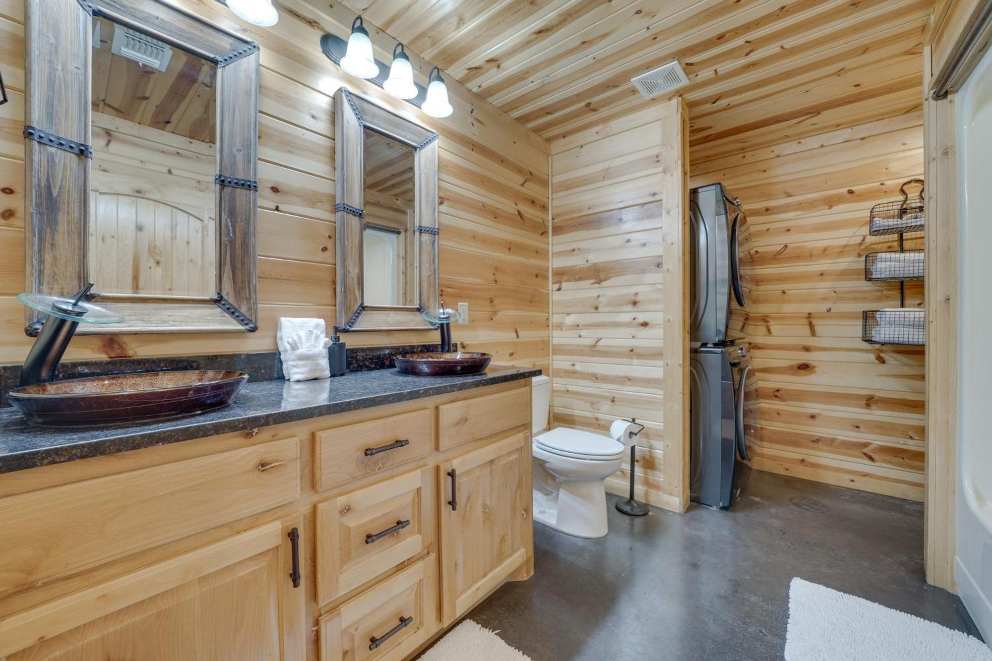 Penny Lane Lodge Broken Bow Cabin Less Than 6 Mi To Lake Bagian luar foto