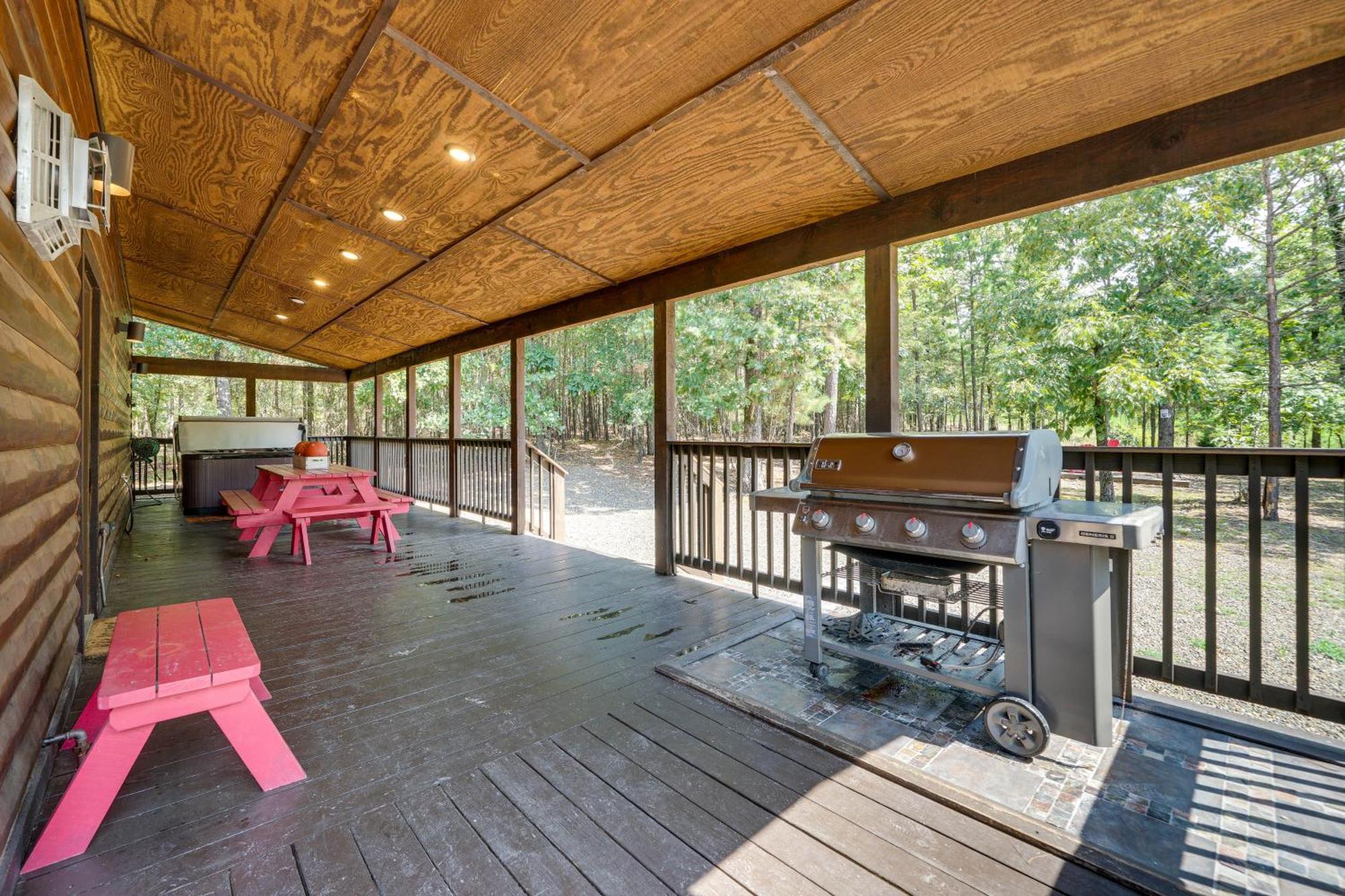 Penny Lane Lodge Broken Bow Cabin Less Than 6 Mi To Lake Bagian luar foto