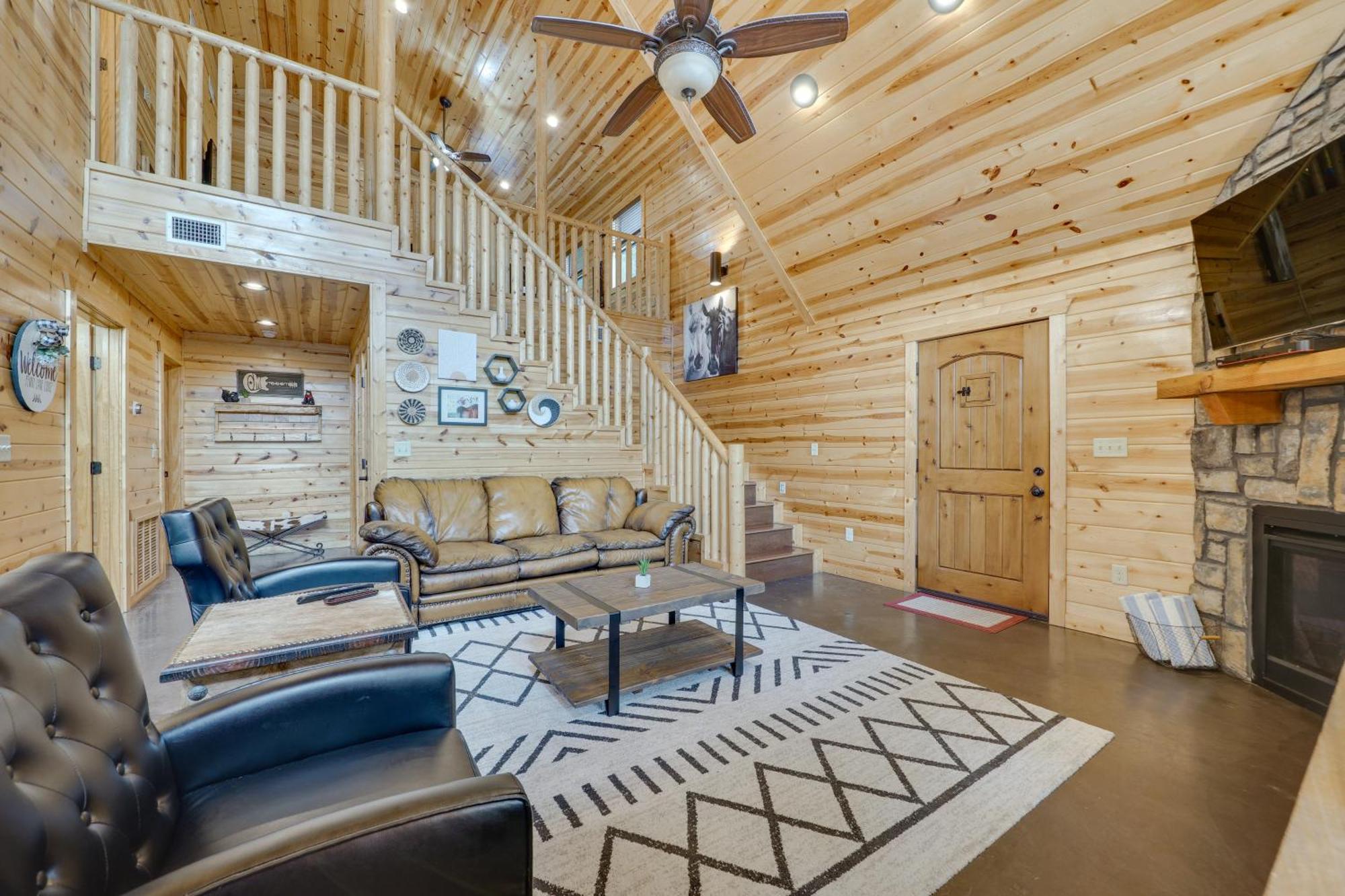 Penny Lane Lodge Broken Bow Cabin Less Than 6 Mi To Lake Bagian luar foto