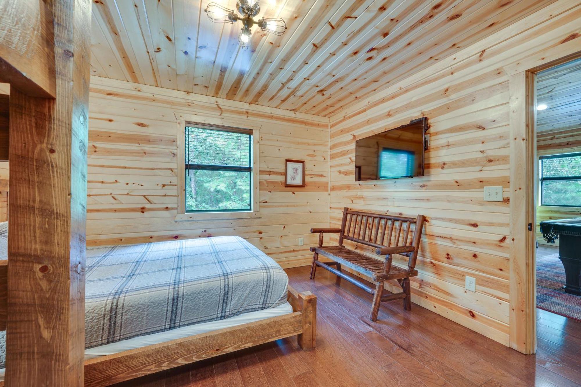 Penny Lane Lodge Broken Bow Cabin Less Than 6 Mi To Lake Bagian luar foto